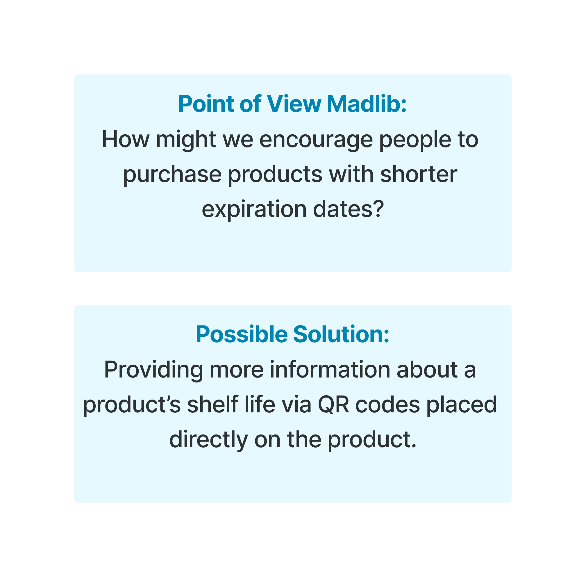 POV madlib and possible solution